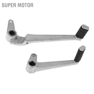 Super Motor 2Pcs เท้าเหยียบเกียร์ Shifter เบรค Shift Lever Fit สำหรับ Ducati 696 796 795 M1100 2009‑2013