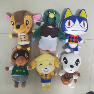 ตุ๊กตานุ่ม รูปการ์ตูนอนิเมะ Tom Nook KK Raccoon ของเล่นสําหรับเด็ก