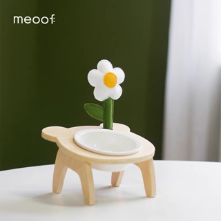 (ติดตามมีส่วนลด) พรีออเดอร์ แบรนด์meoof ชามอาหารสัตว์เลี้ยง ชามข้าวน้องแมว น้องหมา