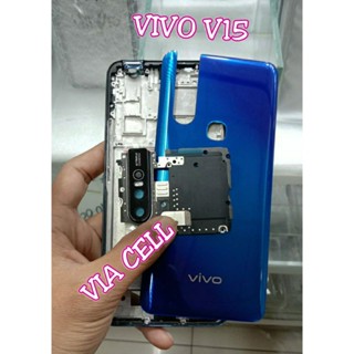 เคสด้านหลัง แบบเต็มจอ Lcd และแหวนกล้อง สําหรับ Vivo V15