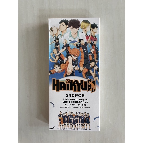 โปสการ์ด Haikyuu postcard