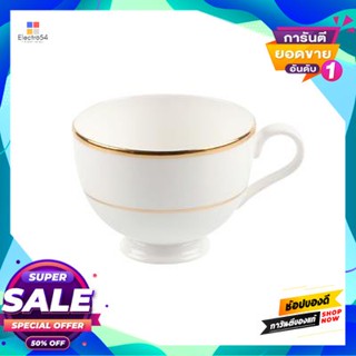 Coffee แก้วกาแฟโบน 7.5 ออนซ์ Royal Bone China รุ่น Brigoldlinn0210 ขนาด 6 X 9 X 11.5 ซม. สีขาวbone Coffee Mug 7.5 Oz. Ro