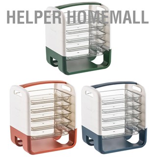 Helper HomeMallช้อนส้อม 4 ชั้น ชั้นวางของห้องครัว