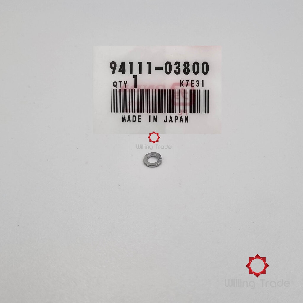 0530_HO. แหวนรองสปริง 3 มม ...(B343) HONDA: (94111-03800) DASH, LS125 แพ๊คละ 1 ชิ้น... [แท้ศูนย์ 100