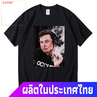 เสื้อยืดผู้ชายและผู้หญิง เสื้อยืด Tesla Elon Musk Elon Musk แขนสั้น Spacex เสื้อผ้า Space X ผู้ชายรอบตัว Sports T-s_03