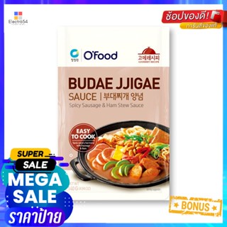 SauceJjigae 140โอฟู้ดซอสหม้อไฟเกาหลีกรัมOFood BudaeJjigaeSauce 140g