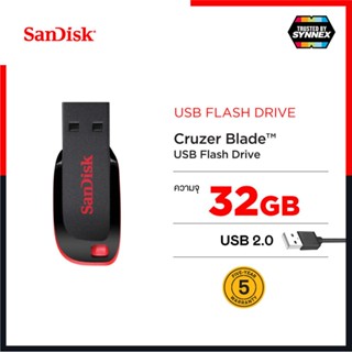 Sandisk Cruzer Blade USB 2.0 32GB Flashdrive