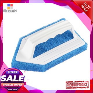 SCRUB แปรงใยขัดพื้นและผนัง MR.SMART BLUE POWER สีขาวSCRUB CLEANING BRUSH MR.SMART BLUE POWER WHITE