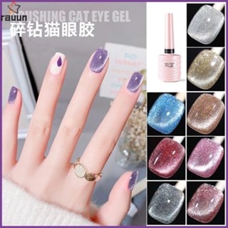 สีทาเล็บ สีทาเล็บเจล gel nail polish สีเจลไซรัป สีทาเล็บเจลลูกแก้ว ยาทาเล็บกากเพชร ยาทาเล็บสีใส เจลทาตาแมว แม่เหล็ก สีเงิน กลิตเตอร์ เลื่อม คริสตัล สีสวย UV/LEDสีเจล สําหรับทําเล็บ Diy 10 ml. (ต้องใช้เครื่องอบ)