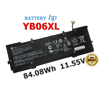 HP แบตเตอรี่ YB06XL (สำหรับ Spectre X360 15 CH000ND CH003TX CH007TX CH009TX CH001UR CH002UR Series) HP Battery เอชพี