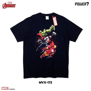 Power 7 Shop เสื้อยืดการ์ตูน ลาย ลิขสิทธ์แท้ MARVEL COMICS  T-SHIRTS (MVX-172)_04