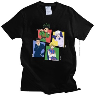 Hunter X Hunter Men T Shirt Cotton Hxh Tees Graphic Tee Round Neck New Arrivals Novelty Ts_02