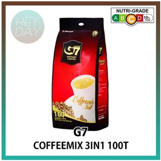 [G7] 3 in 1 กาแฟมิกซ์ 100T เวียดนาม กาแฟสําเร็จรูป ผสมเบลนดี้สติ๊ก ลาเต้ ชา เนสท์เล่ สตาร์บัคส์ เนสกาแฟ เครื่องดื่ม ดริงค์ ขนม คาปูชิโน่ อเมริกาโน มัคคิอาโต้ เย็น