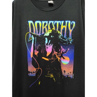 เสื้อยืด มือสอง เสื้อวง Dorothy อก 46 ยาว 28