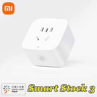 Xiaomi Mijia Smart Socket 3 WIFI Power Statistics Version อะแดปเตอร์รีโมทคอนโทรลไร้สาย เปิดปิดทํางานด้วยแอพ Mihome