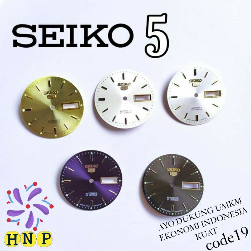 Seiko แผ่นหน้าปัด 5 หน้าปัด อัตโนมัติ ขนาด 29 มม. SEIKO นาฬิกาอวกาศ อะไหล่สํารอง