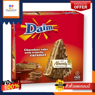 Chocolatewith 400ช็อกโกแลตเค้กครั้นชี่คาราเมลกรัมบิสกิต คุกกี้และแครกเกอร์DaimChocolate Cakewith Caramel Crunchy400g