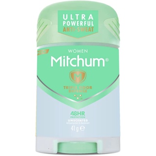 แท้💯% [เช็คใบเสร็จได้] Mitchum Women Triple Odor Defense 48HR Protection Stick Deodorant &amp; Anti-Perspirant