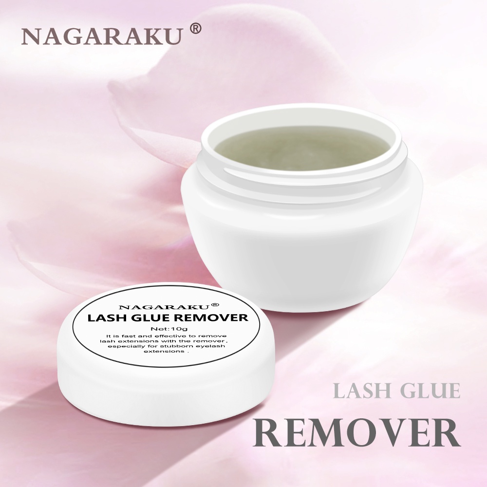 NAGARAKU Fast And Safe Eyelash Glue Remover For Eyelash Extension / Jelly Green Melon Flavor Remover