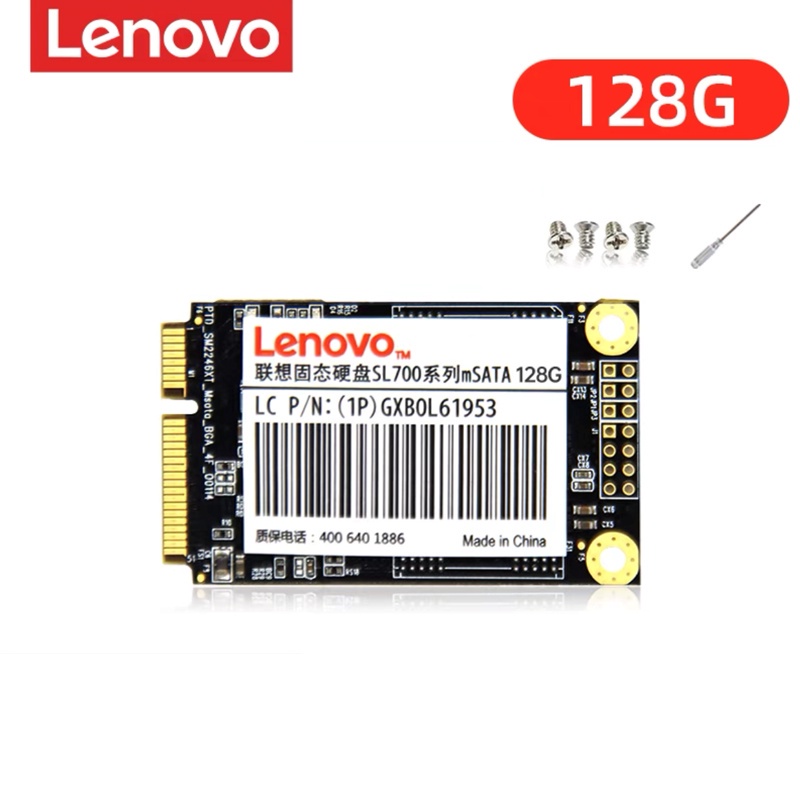 Lenovo SL700 msata โซลิดสเตทไดรฟ์ 128G 256G อินเทอร์เฟซโน้ตบุ๊ค mini SSD Y460 Y470 Y400 Y480 X230I T