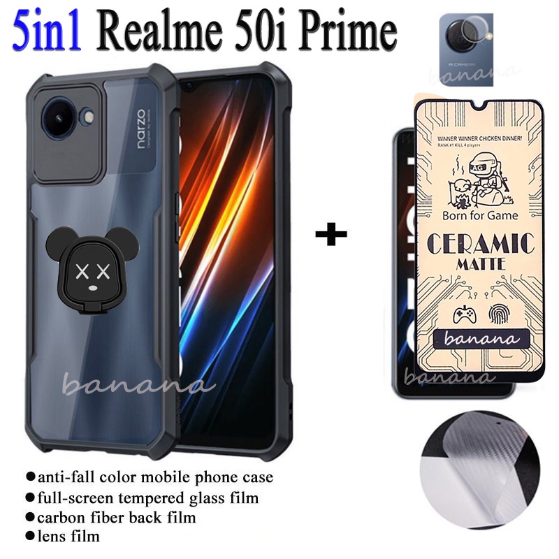 Realme50i prime Realme 9iกันกระแทกเคสโทรศัพท์5in1สําหรับRealme 9 Pro Plus 6 7 Pro 5 5s 5i 8i GT ME M