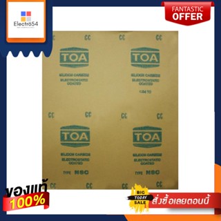 SANDPAPER กระดาษทรายขัดไม้แผ่น TOA NO.320SANDPAPER FOR WOOD TOA NO.320