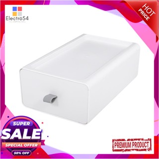 MINI กล่องลิ้นชักเล็ก STACKO CUBE S 13.3x21x8 ซม. สีขาวMINI DRAWER STACKO CUBE S 13.3x21x8CM WHITE