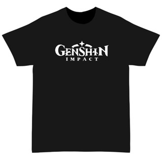 New Genshin Impact Logo T-Shirt Game T-Shirt_03