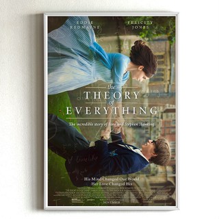 The Theory of Everything Poster / สู่อนันตกาล : ชีวิตฉัน และสตีเฟน ฮอว์คิง โปสเตอร์ภาพขนาด 33X48 cm