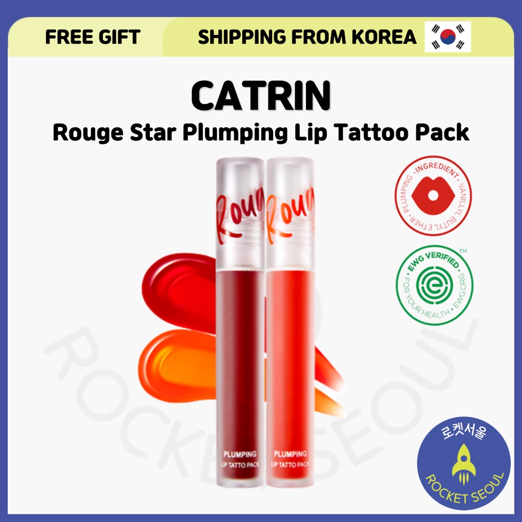 [CATRIN] Rouge Star Plumping ลิปสักปาก