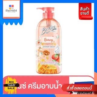 Benice(บีไนซ์) บีไนซ์ครีมอาบ ฮันนี่ แอนด์ เนคทารีน บอดี้ บัตเตอร์ 450 มล. Benice Shower Cream Honey and Nectarine Body B