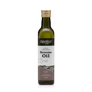 COLD PRESSED SESAME OIL Plenty 375 ml.