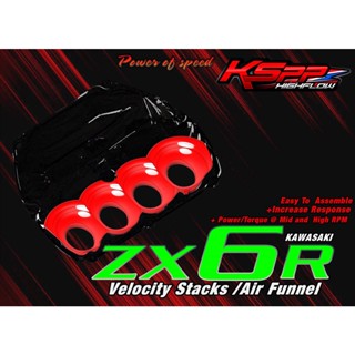 ปากแตร Zx6R Velocity stackZx6R - AirFunnel Zx6R [KSPP]