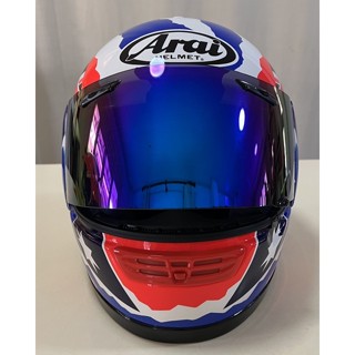 หมวกกันน๊อค Arai NR3 ของแท้🇯🇵 ลาย จิงโจ้ไฟ Michale Doohan 🇦🇺นักบิดในตำนาน แชมป์โลก 5 สมัย (1994-1998)