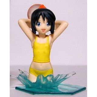 🏖️ Love Hina Waterline Set #2: Shinobu Maehara A Ver 🏖️ กาชาปอง โมเดล สาวน้อยในชุดว่ายน้ำ ถือลูกบอลชายหาด น่ารักมากๆ 🏖️