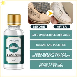 [LBE] jaysuing รองเท้าสีขาว Stain Polish Cleaner Gel Sneaker Whiten Cleaning Dirt Remover Set For Sneaker Remove Yellow Edge Cleaning Tool