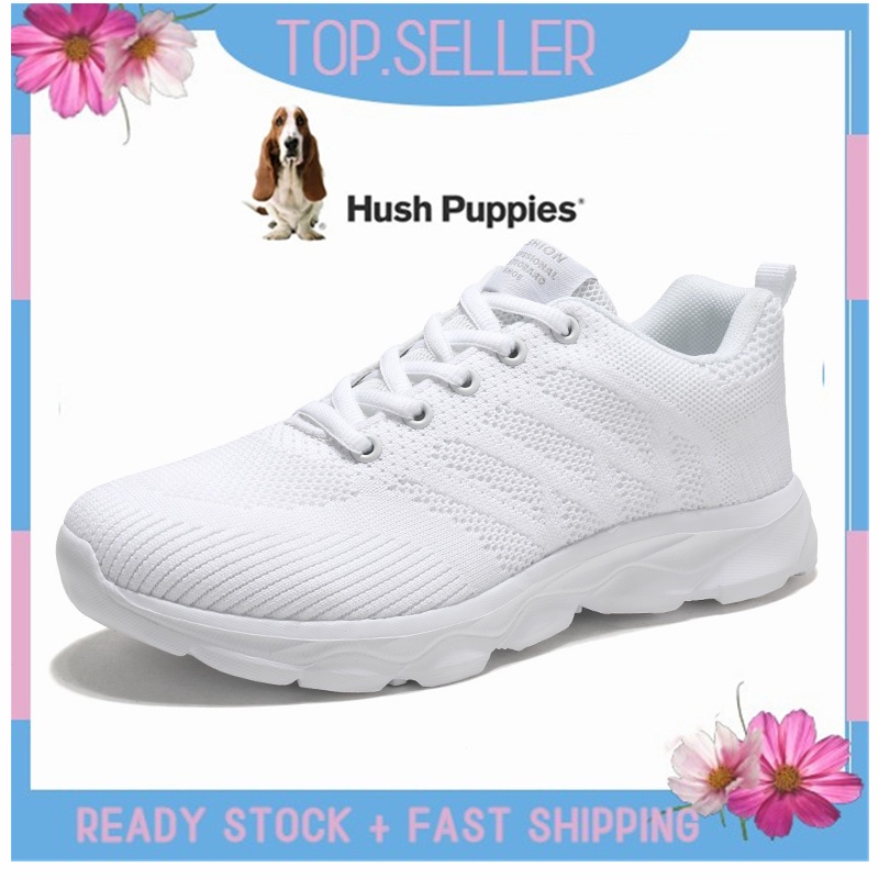 Hush Puppy รองเท้าผู้หญิง Hush Puppies Womens Mercy Slip on Flat รองเท้าผู้หญิงรองเท้ากีฬาผู้หญิงรอง