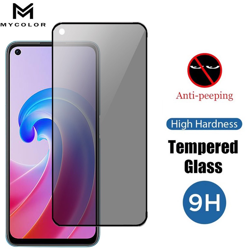 ฟิล์มกระจก เต็มจอ กันมองกันเสือก ฟิล์ม กันมองข้าง OPPO A98 A96 A94 A78 A77s A77 A76 A74 A57 A54 A93 A17 A17K A16 A16s A16K A15 A15s A12 A93 A55 A53 A36 A33 A32 A92 A72 A52 A91 F11 F9 Pro A5 A9 2020 5G 4G 2023