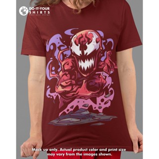 Marvel Carnage Chibi Unisex Tshirt Maroon_03