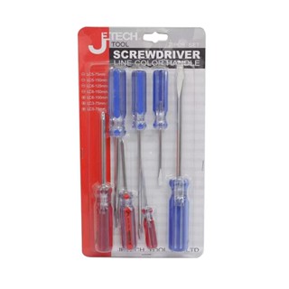 MODERNHOME J-TECH ไขควงชุด 7 ตัว ไขควง ซากุไร ชุดไขควง screwdriver สกรูไร เครื่องมือช่าง