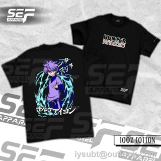 SEF Apparel Anime T shirt Hunter X Hunter Killua Unisex CVC High Quality T Shirt Clothing_02