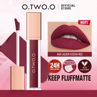 O.TWO.O Liptint Kissproof Long Lasting 24H Velvet Matte Waterproof Lip Makeup