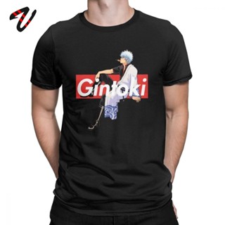 [S-5XL]เสื้อยืดแขนสั้น คอกลม พิมพ์ลายอนิเมะ Gintama Gintoki Sakata แฟชั่นยอดนิยม สําหรับผู้ชาย 333172_09