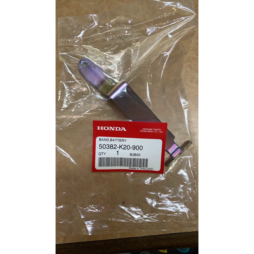 50382-K20-900 ขายึดแบตเตอรี่ ZOOMER-X 2012-2014 อะไหล่แท้ HONDA