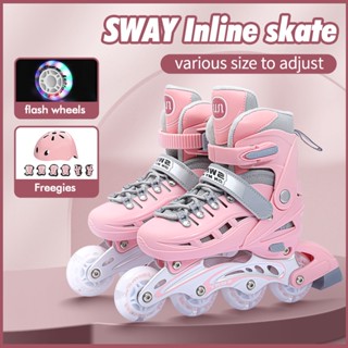 Sway T1 Inline Skate Sports สําหรับเด็ก แฟลช 4 ล้อ