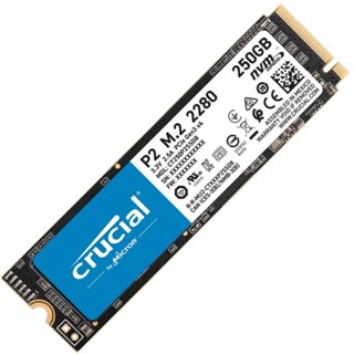 Crucial P2 250GB 3D NAND NVMe PCIe M.2 SSD Up to 2400MB/s - CT250P2SSD8