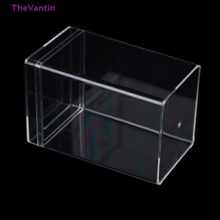 Thevantin กล่องพลาสติกใส ทรงสี่เหลี่ยม สําหรับใส่ขนม บิสกิต ตุ๊กตา