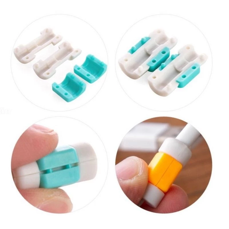 5PCS ตัวป้องกันสายเคเบิล อุปกรณ์ป้องกันสายเคเบิลหูฟัง ขนาดเล็ก สําหรับสมาร์ทโฟน ปลอกป้องกันสายเคเบิลข้อมูล thumbnail 6