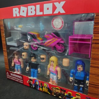 พร้อมส่ง💥 โมเดล Roblox ชุด#27 Motorcycle จำนวน 4 ตัว มาพร้อม Accessories สูง 7-9 cm ราคาถูก งานจีน