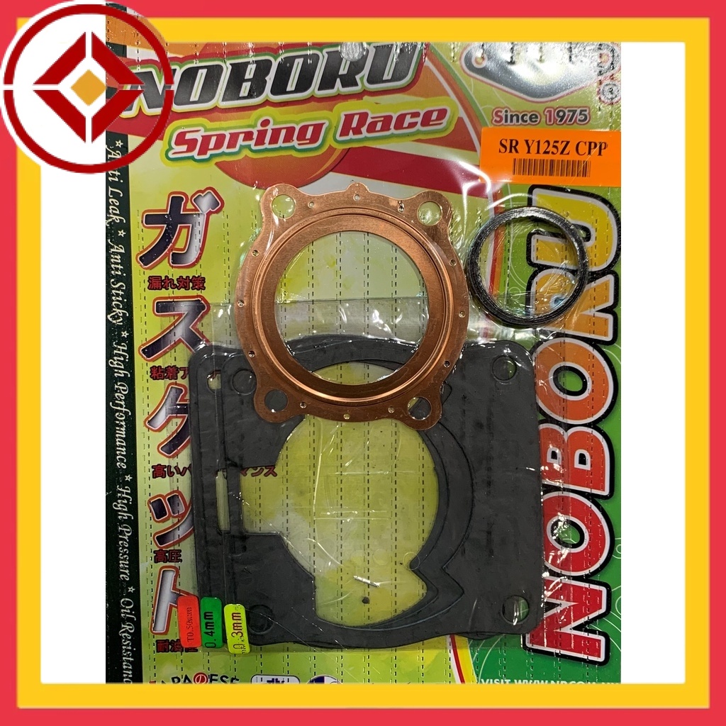 YAMAHA Y125Z / RXZ NOBORU COPPER SPRING RACE GASKET TOP Y125ZR Y125 125Z 125ZR RXZ135 GASKET SET 3 I
